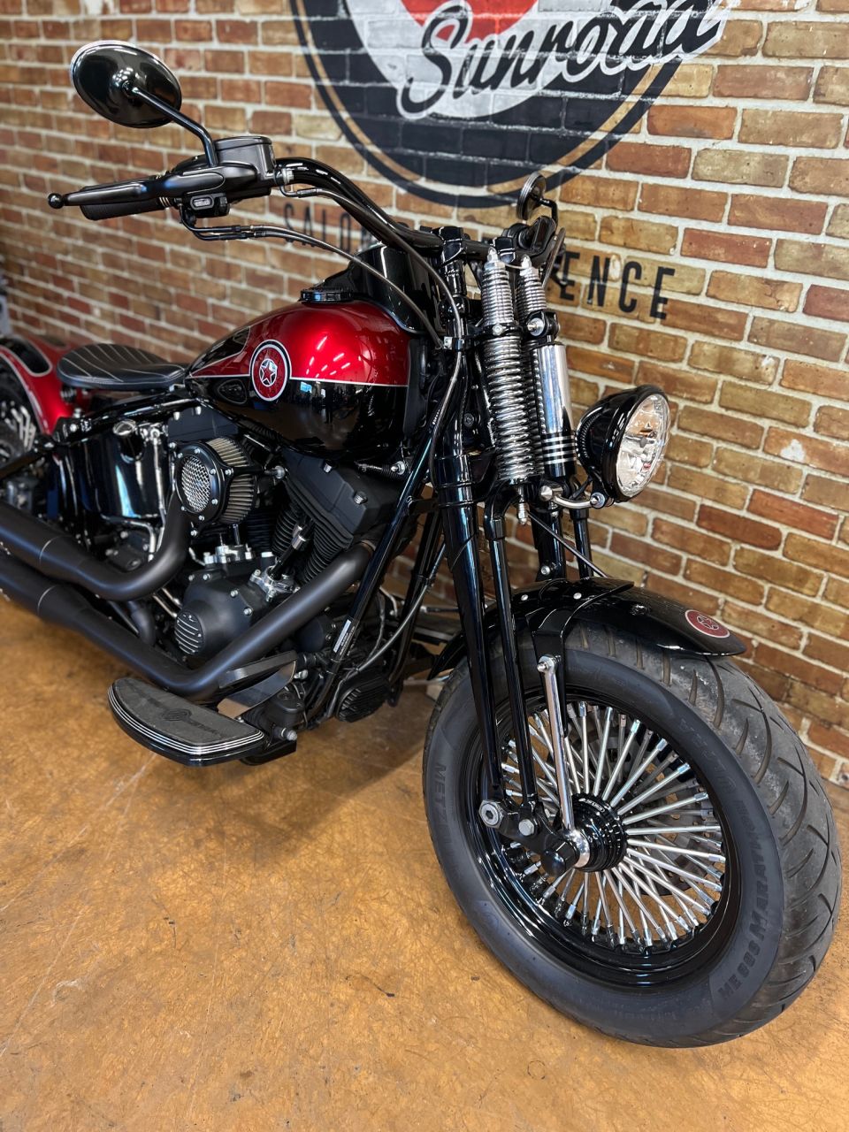 HARLEY-DAVIDSON SOFTAIL SPRINGER 1584 CROSS BONES 4