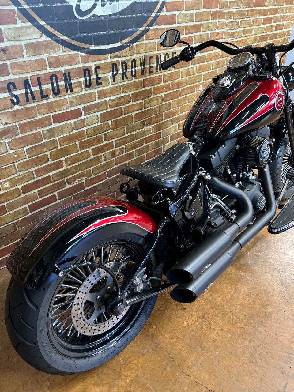 HARLEY-DAVIDSON SOFTAIL SPRINGER 1584 CROSS BONES 4