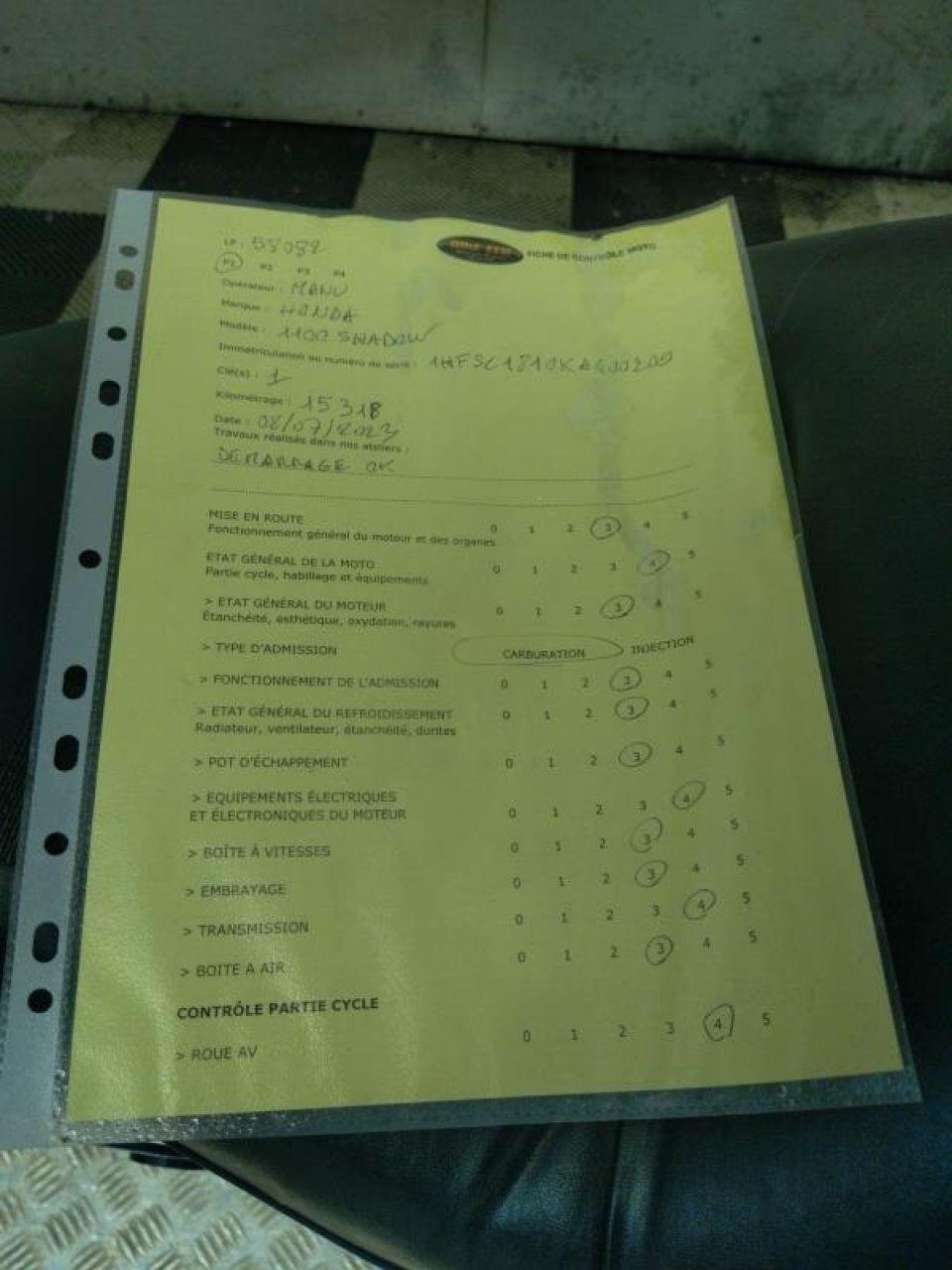 HONDA VT SHADOW 1100 4