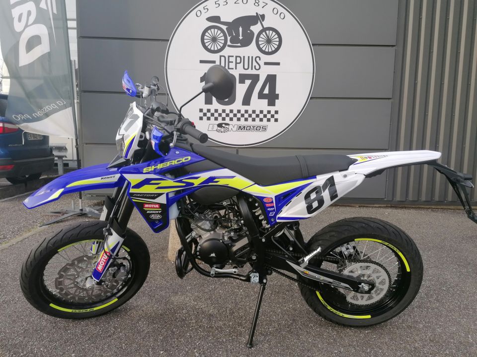 SHERCO SM-R 50 BLUE 4