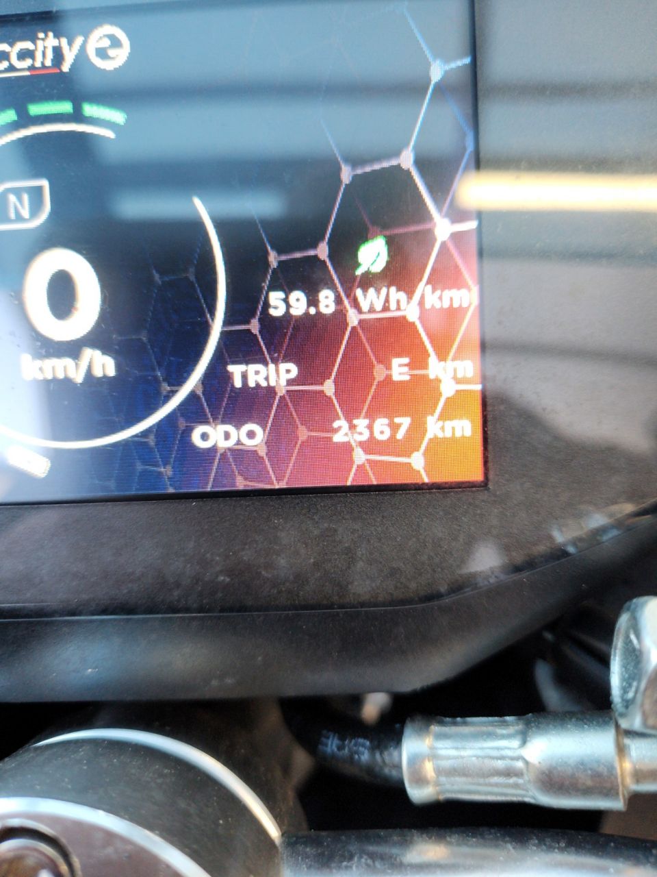 ECCITY MOTORCYCLES MODEL 3 4