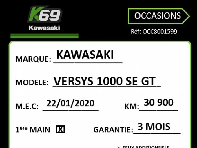 KAWASAKI VERSYS 1000 4
