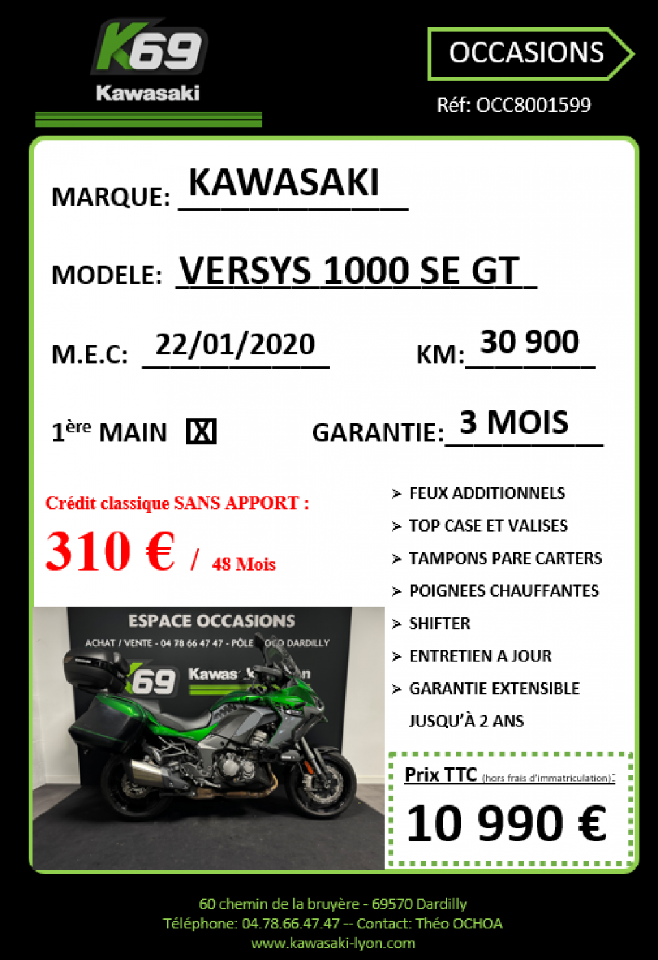 KAWASAKI VERSYS 1000 4