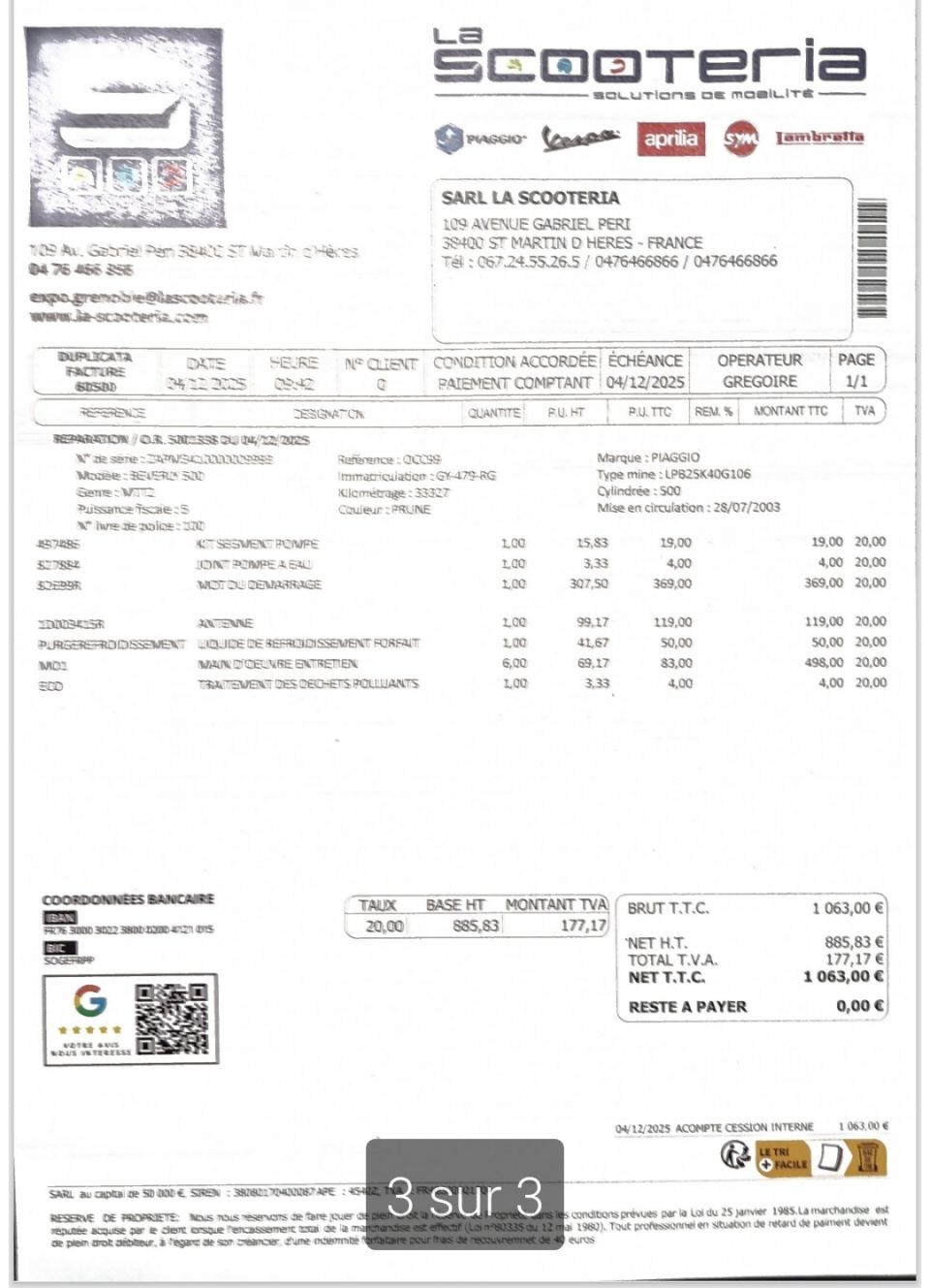 PIAGGIO BEVERLY 500 4