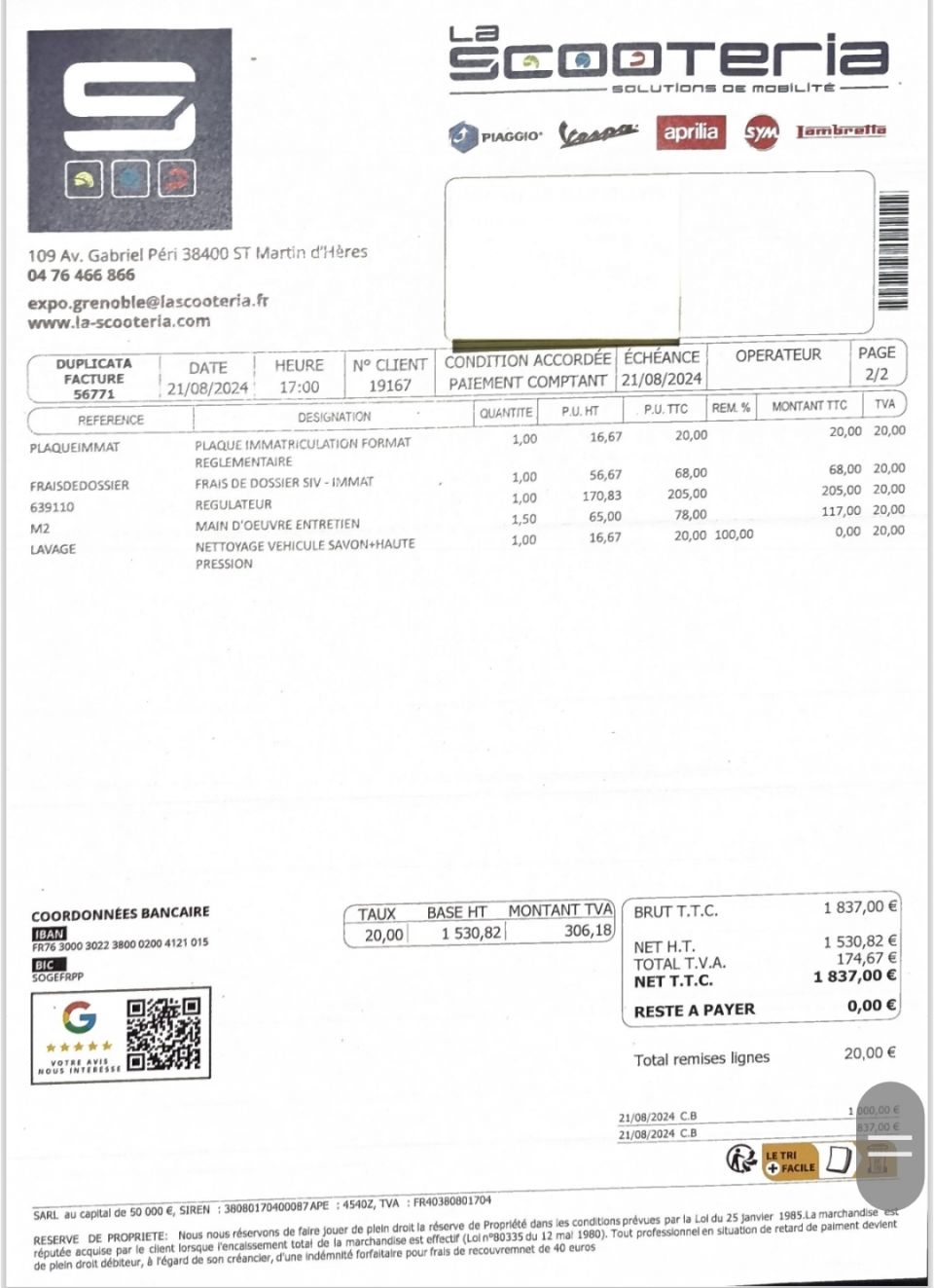 PIAGGIO BEVERLY 500 4