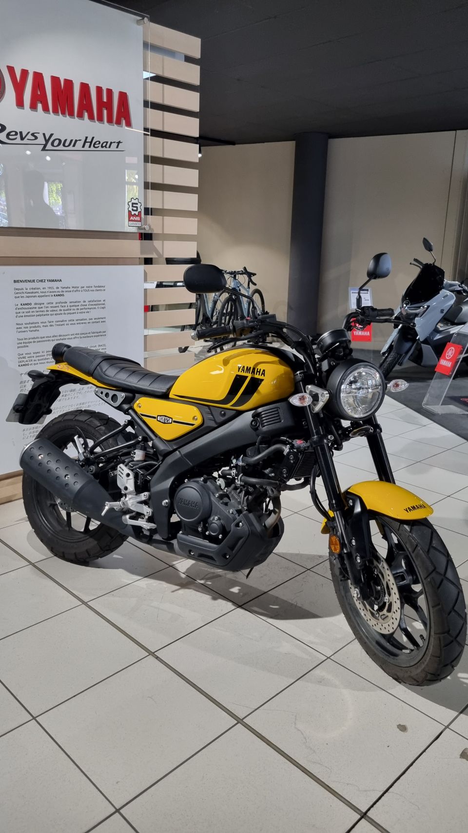 YAMAHA XSR 125 4