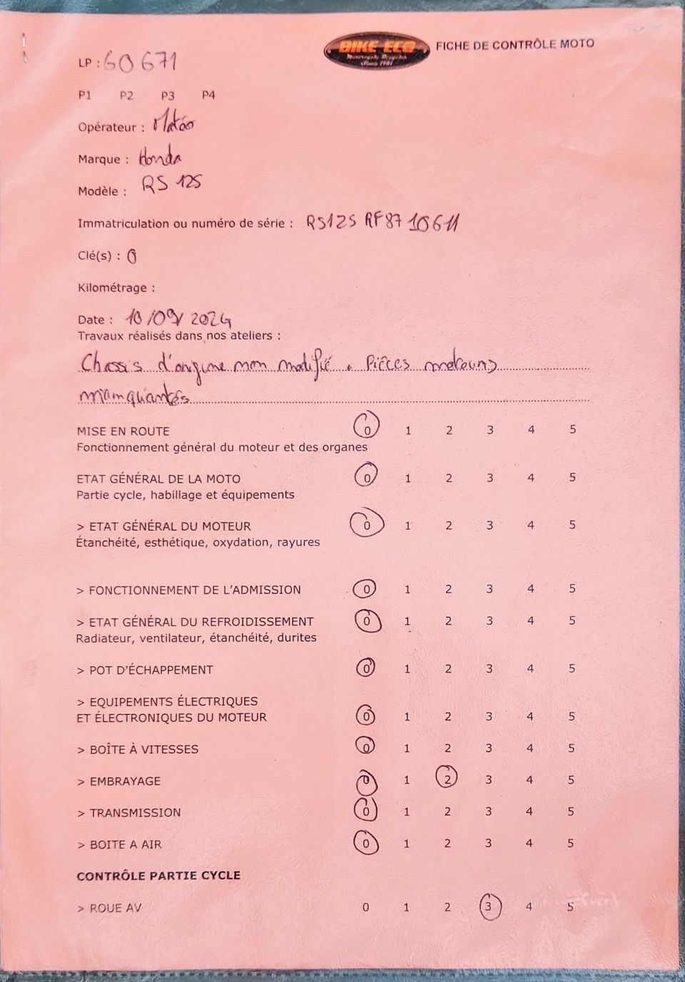 HONDA RS 125 R HRC 4