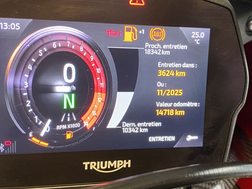 TRIUMPH SPEED TRIPLE 1200 RR 4