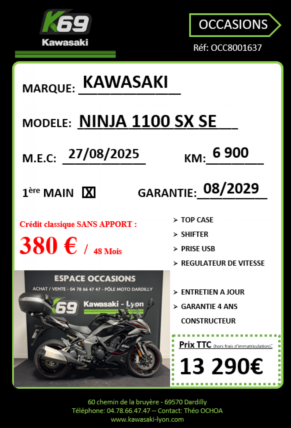 KAWASAKI NINJA 1100 SX SE 4