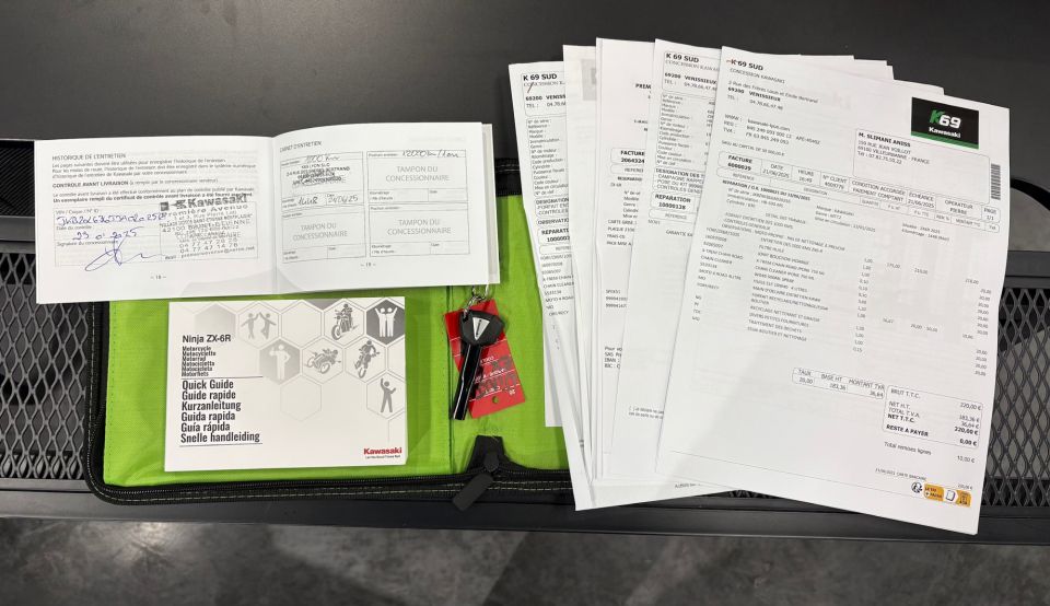 KAWASAKI ZX-6R 636 4