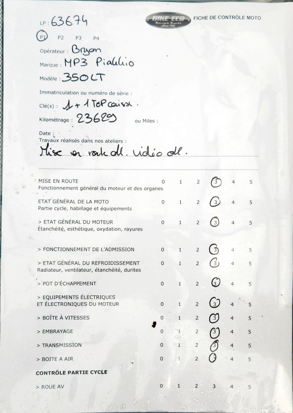 PIAGGIO MP3 350 LT 4