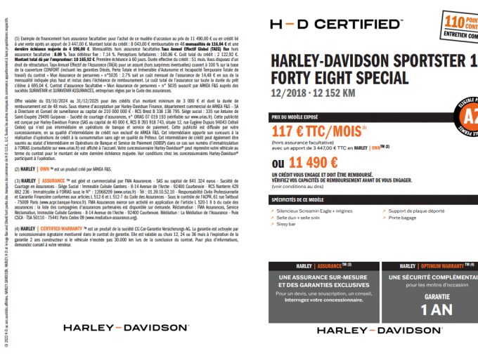 HARLEY-DAVIDSON SPORTSTER FORTY-EIGHT 1200 SPECIAL 4