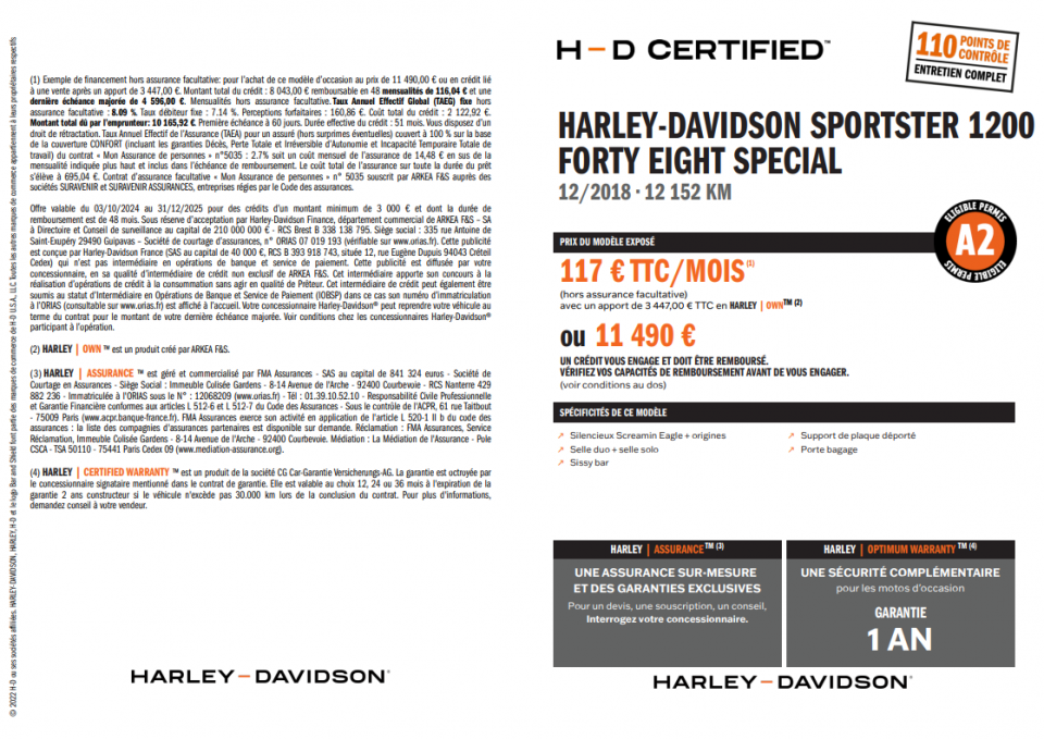 HARLEY-DAVIDSON SPORTSTER FORTY-EIGHT 1200 SPECIAL 4