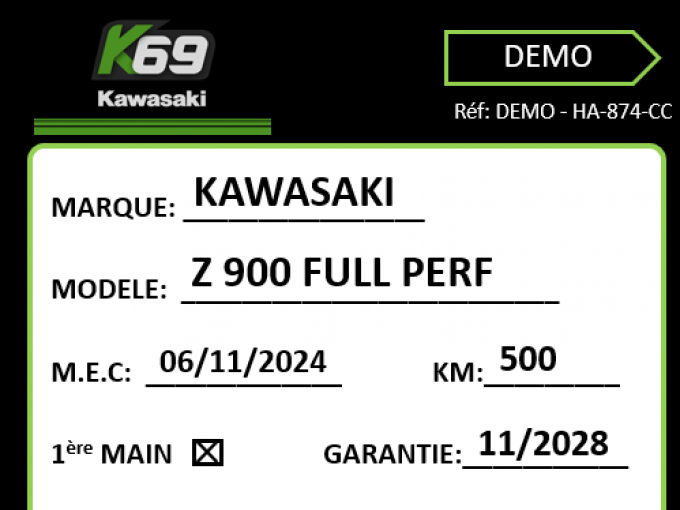 KAWASAKI Z 900 4