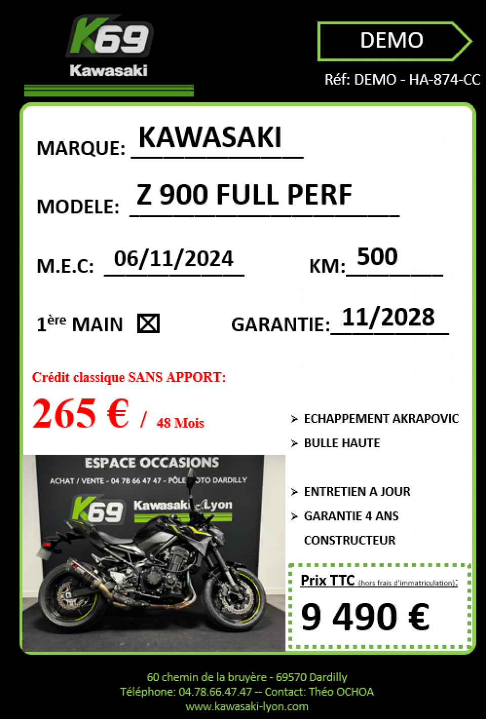 KAWASAKI Z 900 4