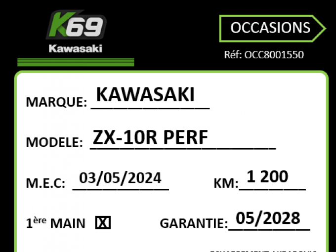 KAWASAKI ZX-10R 4