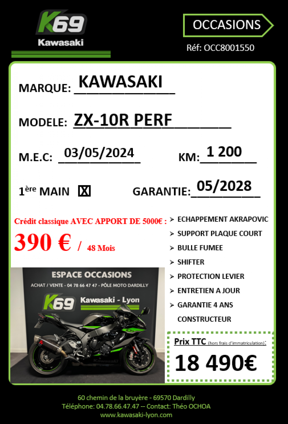 KAWASAKI ZX-10R 4