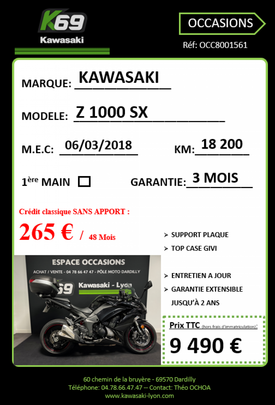 KAWASAKI Z 1000 SX 4
