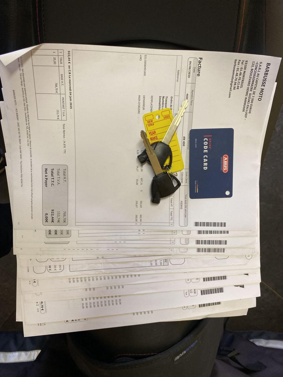 SUZUKI BURGMAN 400 4