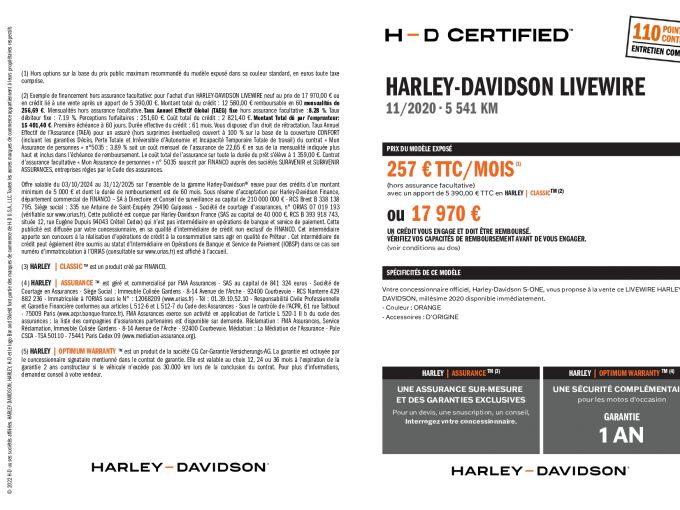 HARLEY-DAVIDSON LiveWire 4