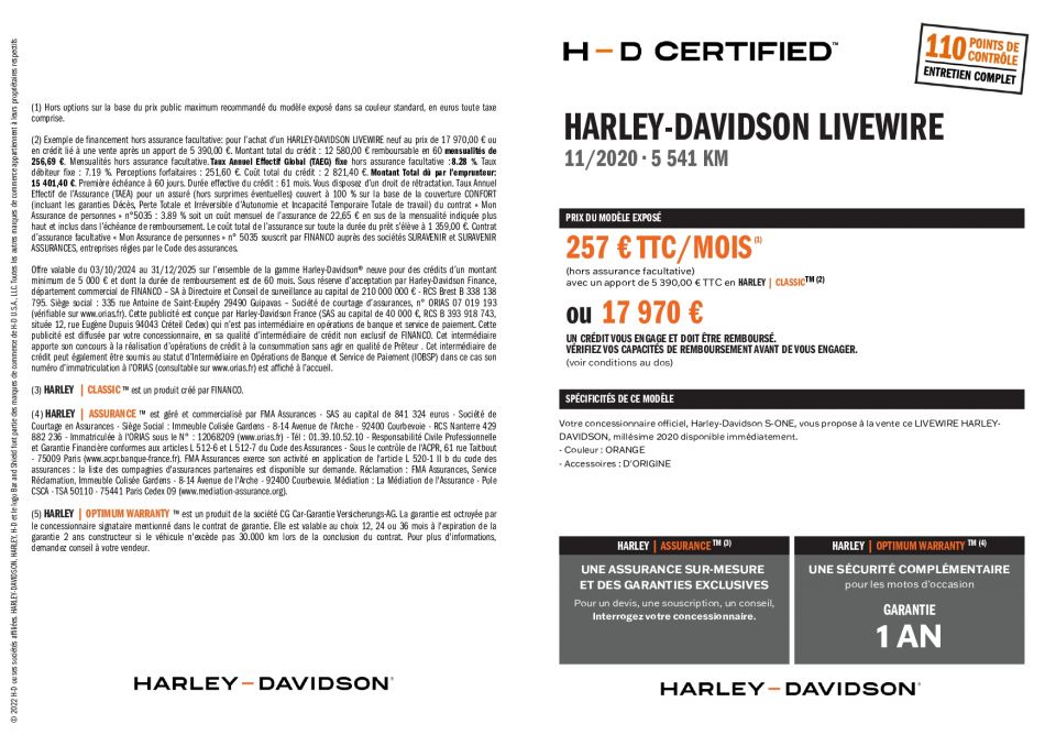 HARLEY-DAVIDSON LiveWire 4