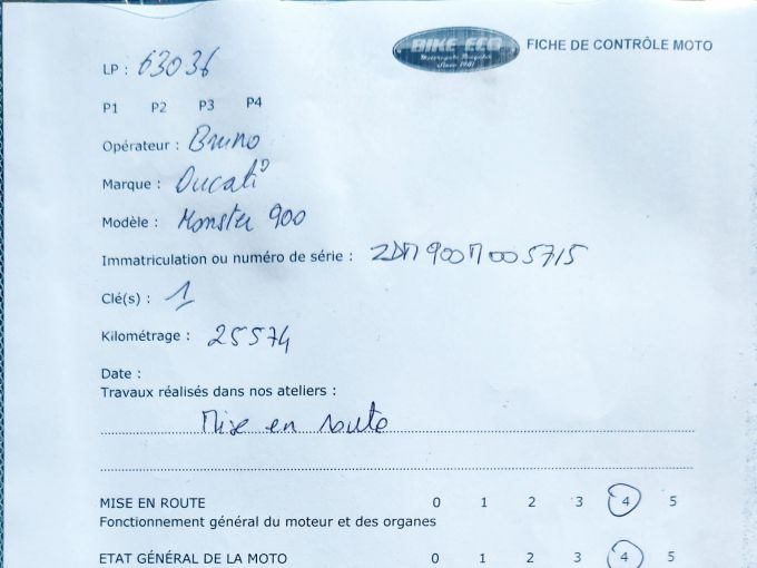 DUCATI 900 MONSTER 4