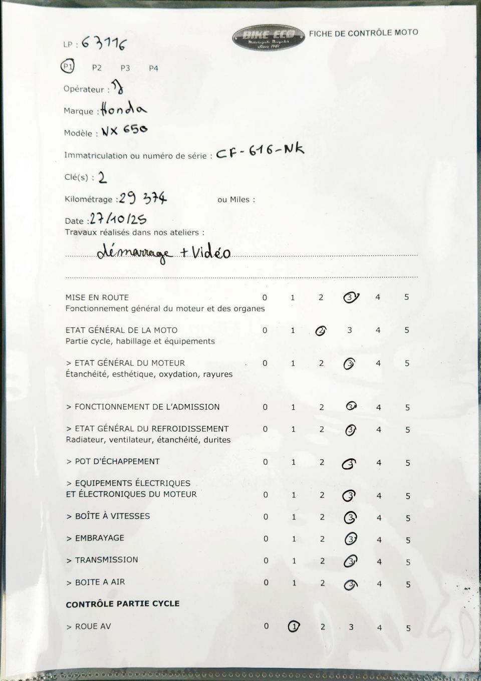 HONDA NX 650 DOMINATOR  4