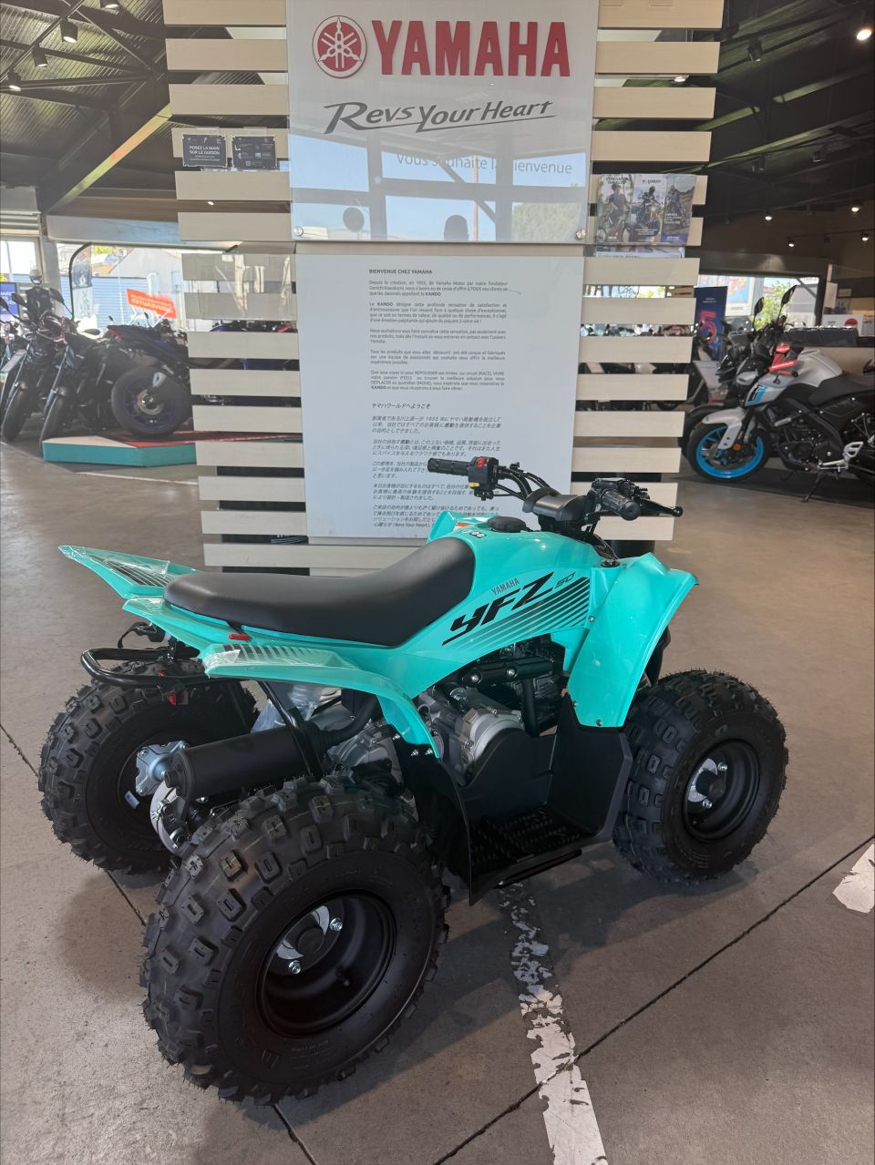 YAMAHA YFM 50 RAPTOR 4