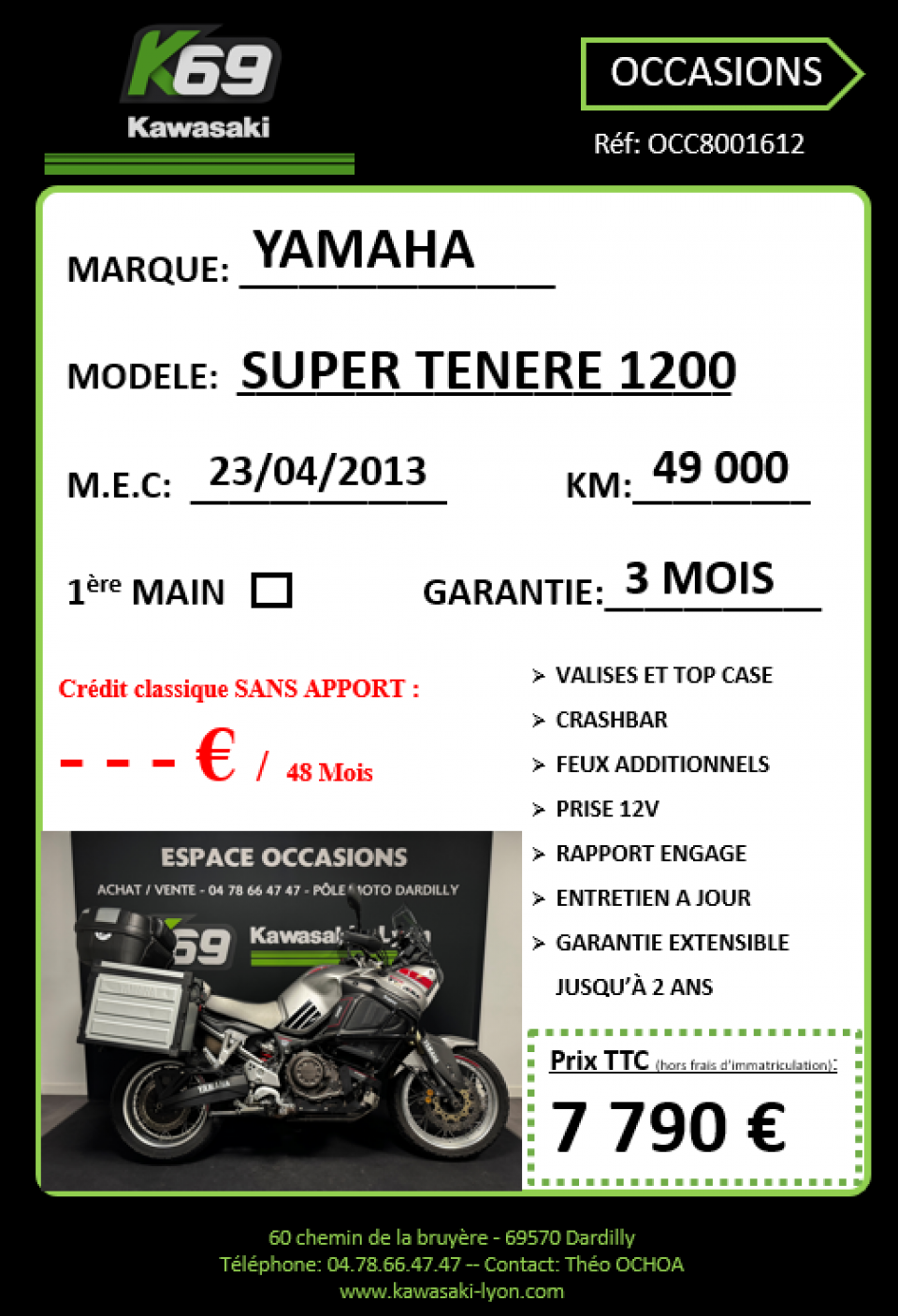 YAMAHA XTZ 1200 SUPER TENERE WORLD CROSSER 4