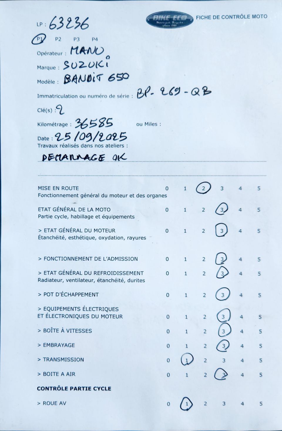 SUZUKI GSF 650 S BANDIT 4