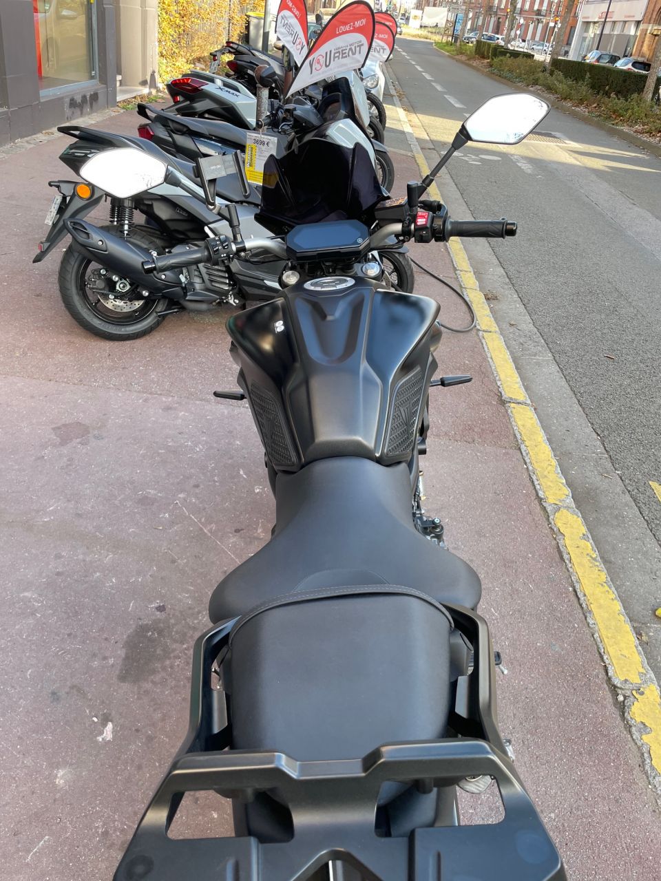 YAMAHA MT 07 1EREMAIN/ARROW/REVISEE/GARANTIE 4