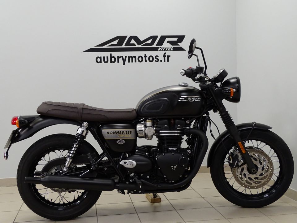 TRIUMPH BONNEVILLE T120 Black GOLD LINE Edition 4