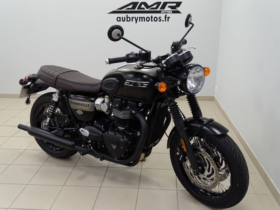 TRIUMPH BONNEVILLE T120 Black GOLD LINE Edition 4