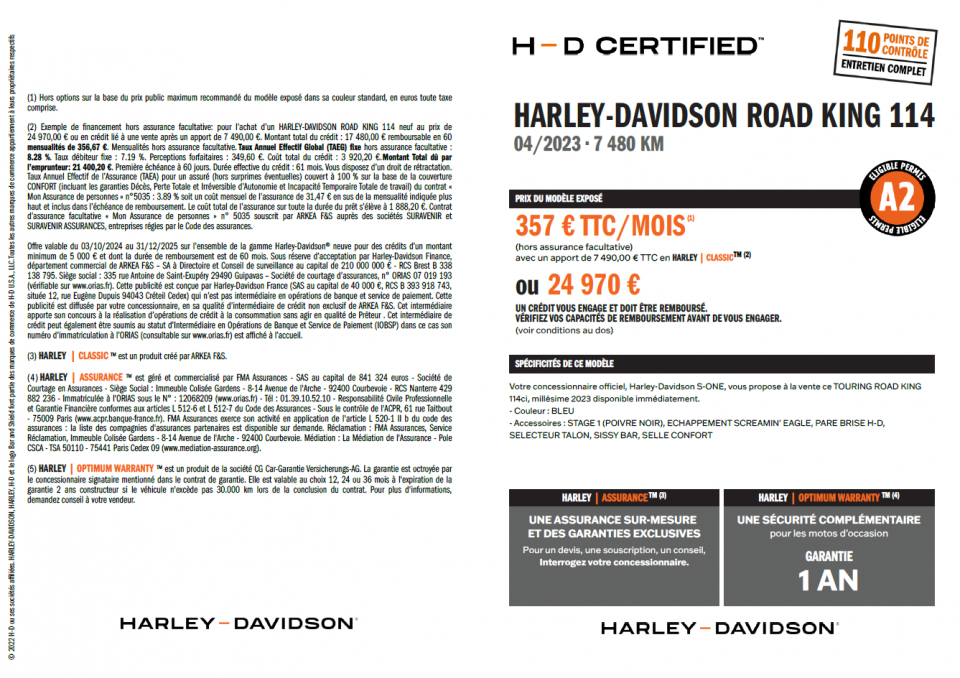 HARLEY-DAVIDSON TOURING ROAD KING 1868 SPECIAL 4