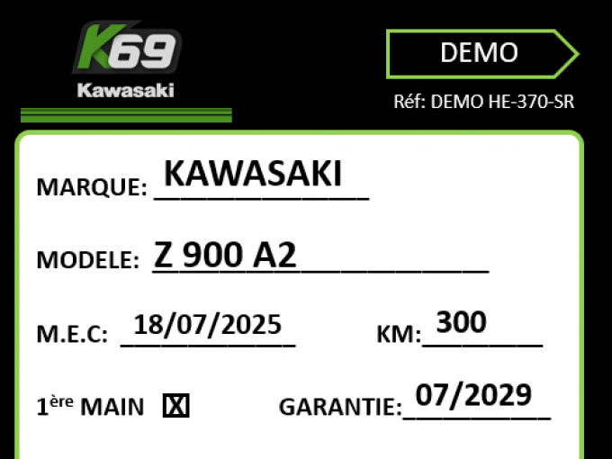 KAWASAKI Z 900 4