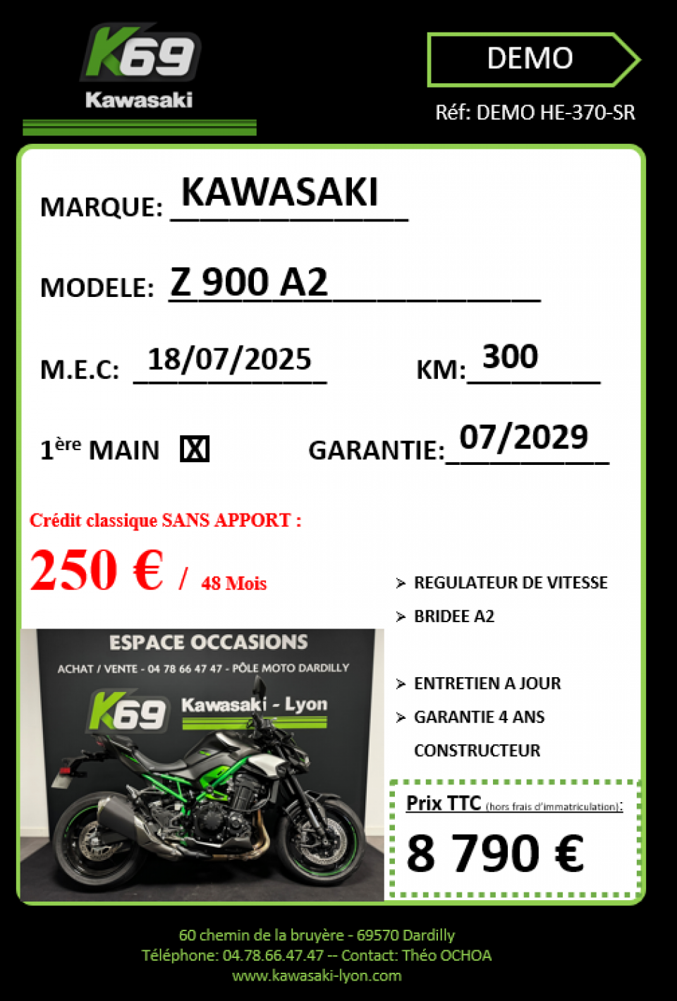 KAWASAKI Z 900 4
