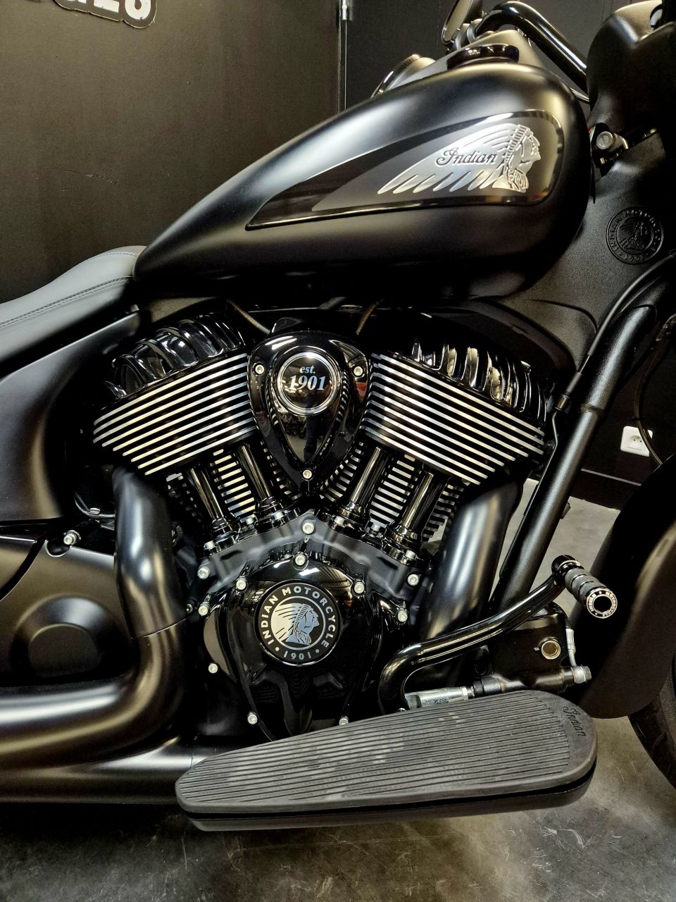 INDIAN INDIAN SPRINGFIELD DARK HORSE 1890 4