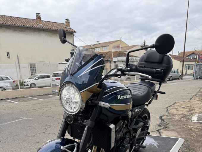 KAWASAKI Z900RS 6198 KMS TOP CASE BULLE   Z900 RS 4