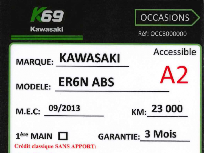 KAWASAKI ER6-N ABS 4