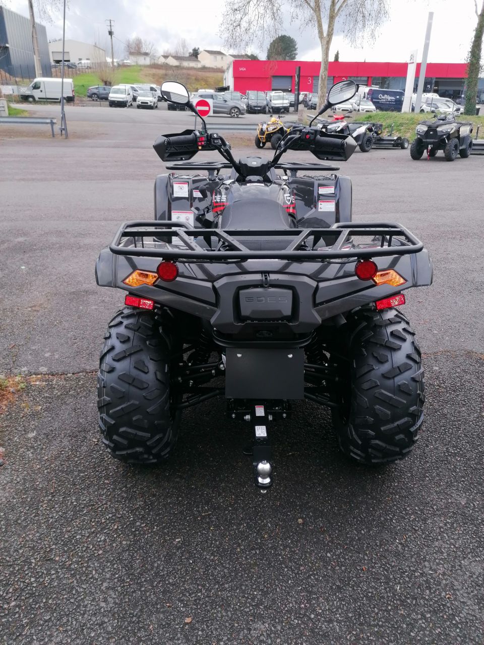 GOES GOES TERROX 450 T3 COURT PEARL INJECTED BLACK 4