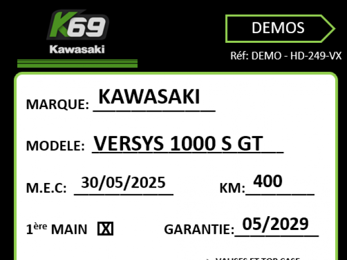 KAWASAKI Versys 1100 S 4