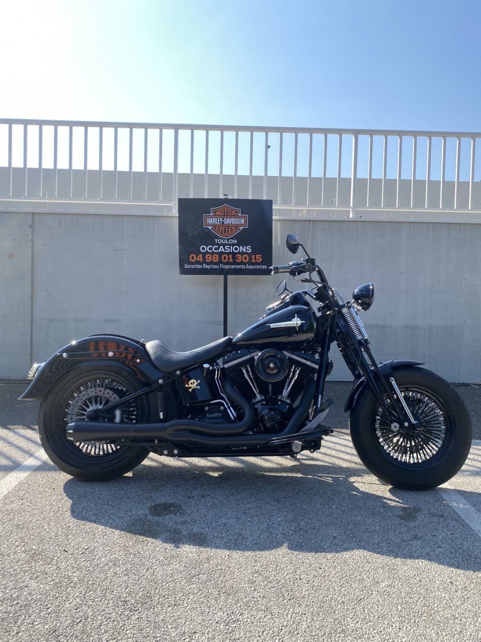 HARLEY-DAVIDSON SOFTAIL SPRINGER 1584 CROSS BONES 4