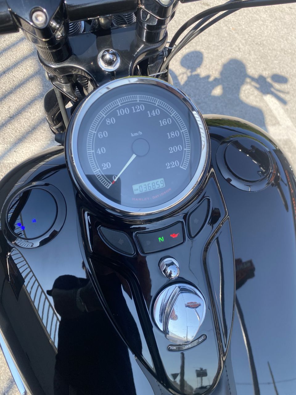 HARLEY-DAVIDSON SOFTAIL SPRINGER 1584 CROSS BONES 4