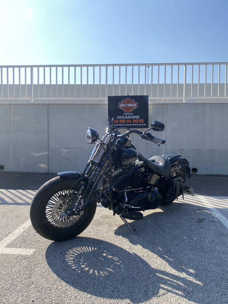 HARLEY-DAVIDSON SOFTAIL SPRINGER 1584 CROSS BONES 4