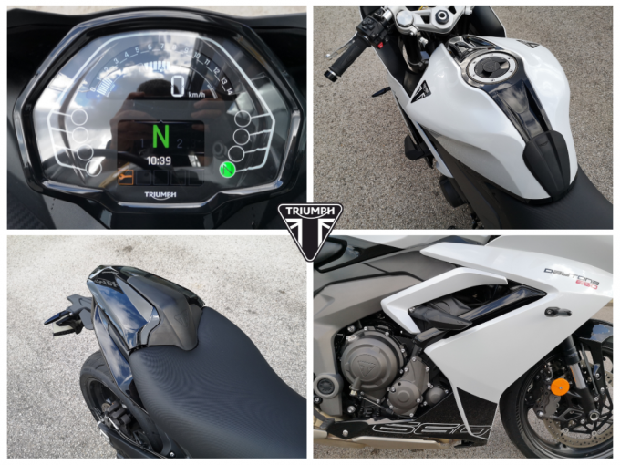 TRIUMPH 	DAYTONA 660 4