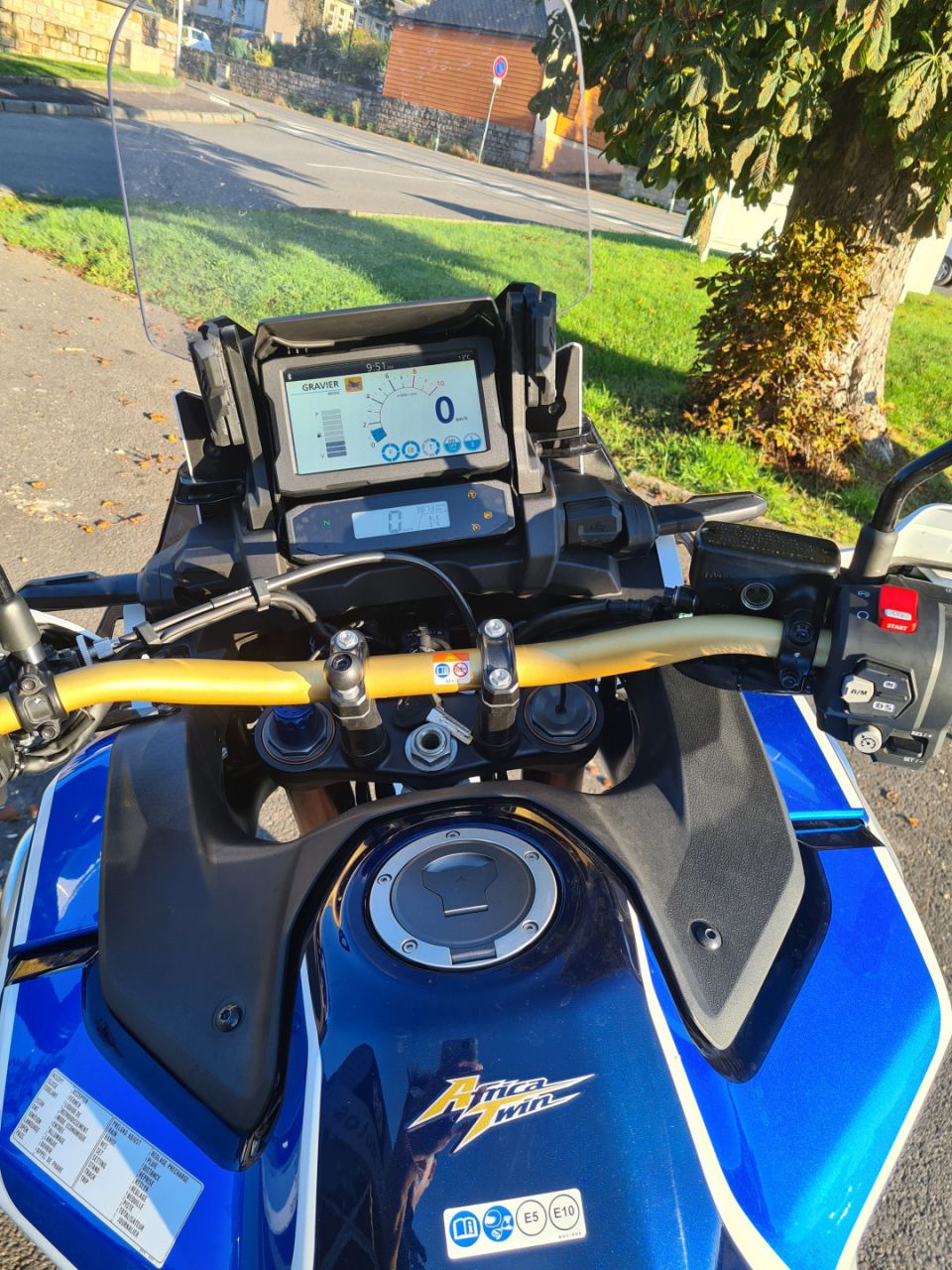 HONDA Africa Twin CRF1100L Adv Sport Suspensions électro 4