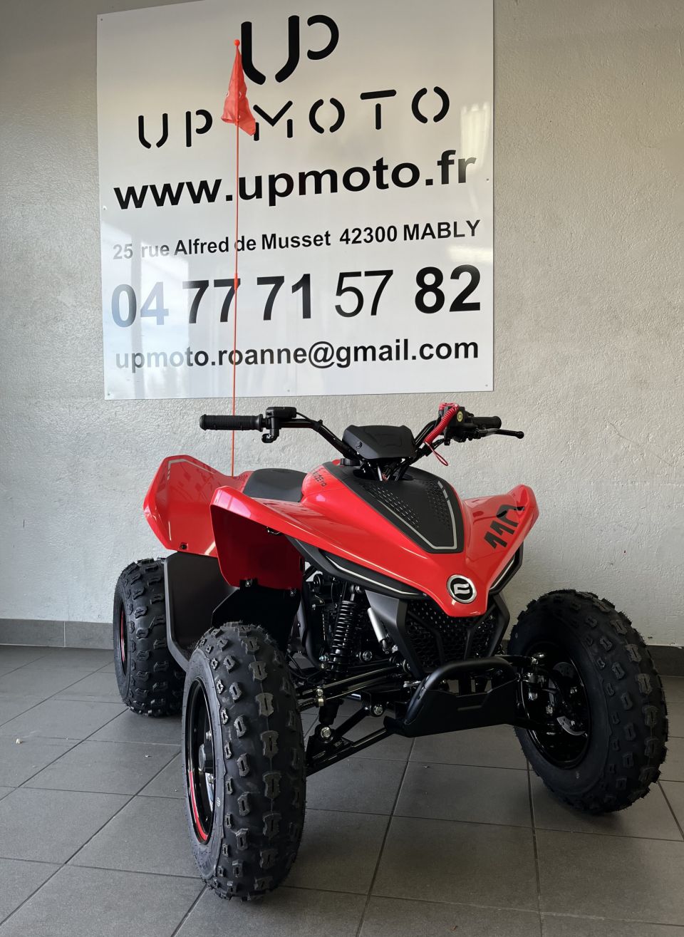 CF MOTO CFORCE 110 Basic Rouge Rocket 4