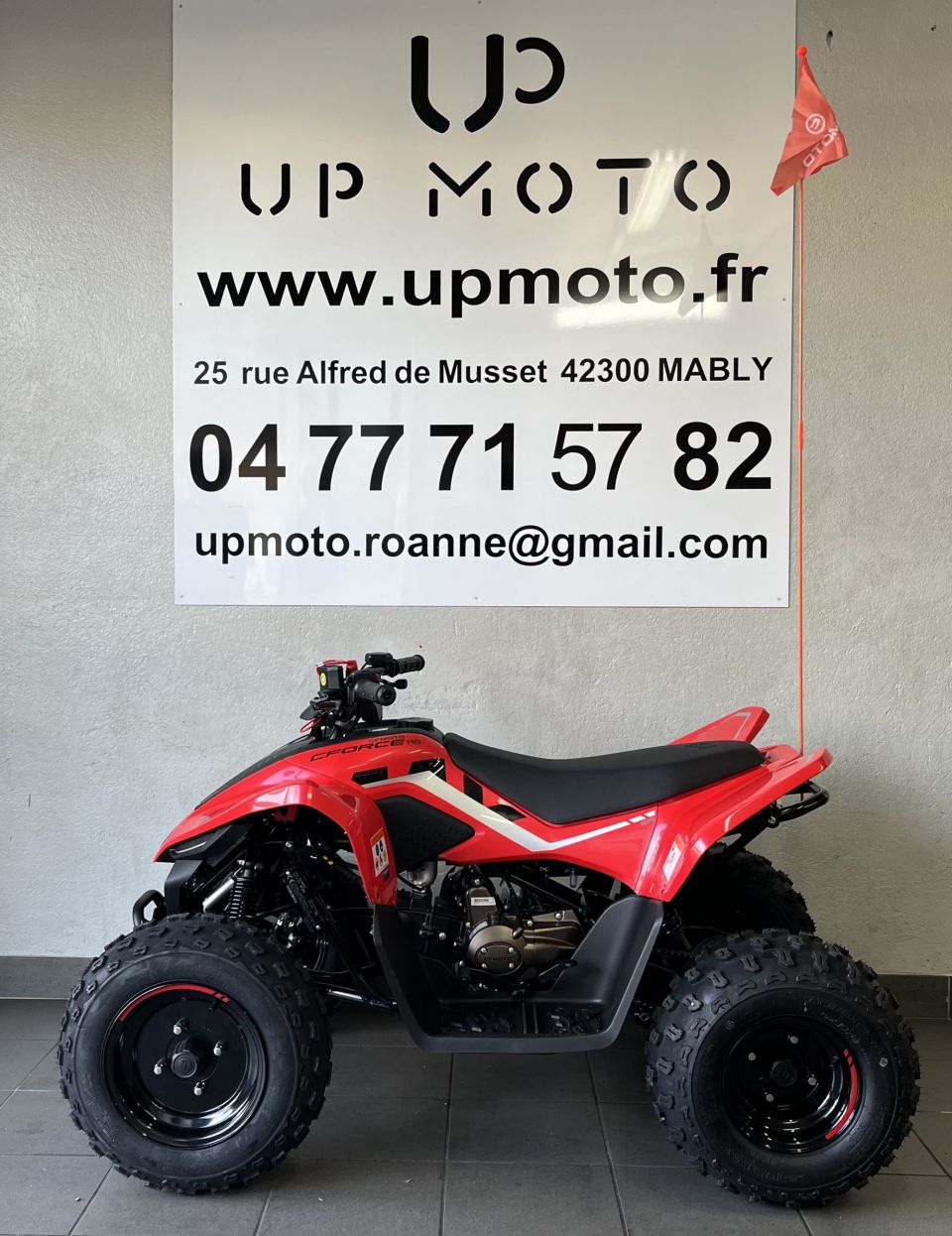 CF MOTO CFORCE 110 Basic Rouge Rocket 4