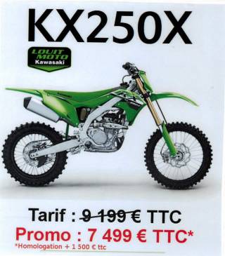 KAWASAKI KX250X - 2023
