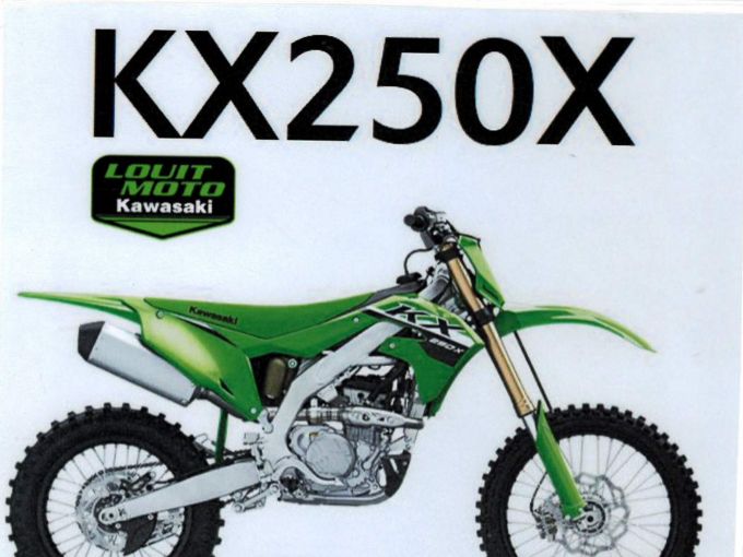 KAWASAKI KX250X 4
